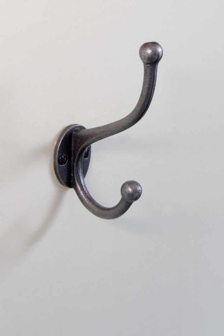 Cast Iron Ball Coat Hook 4.5"