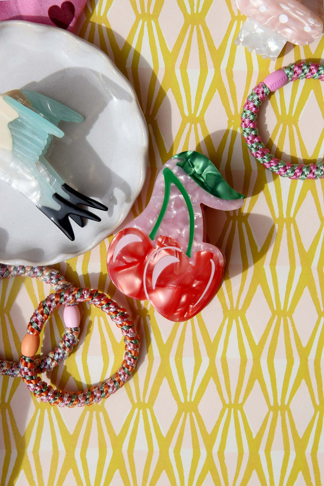 Cherries Hair Claw