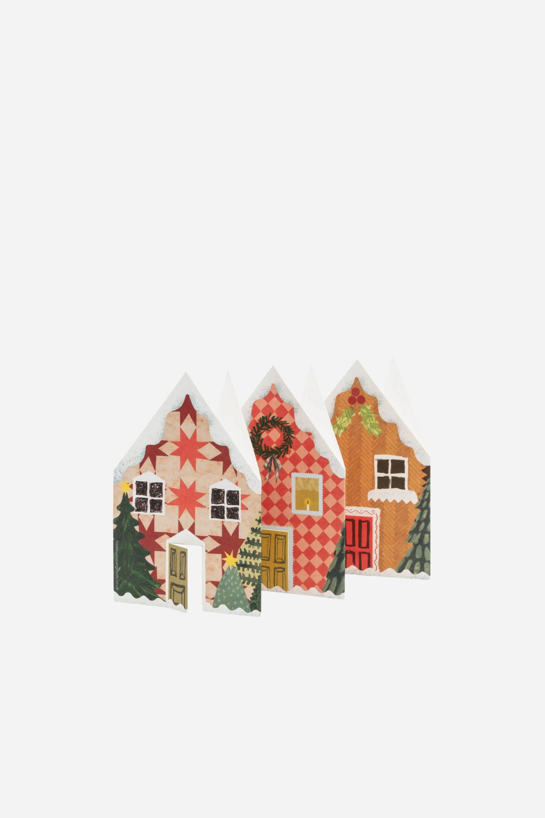 Christmas Houses Concertina