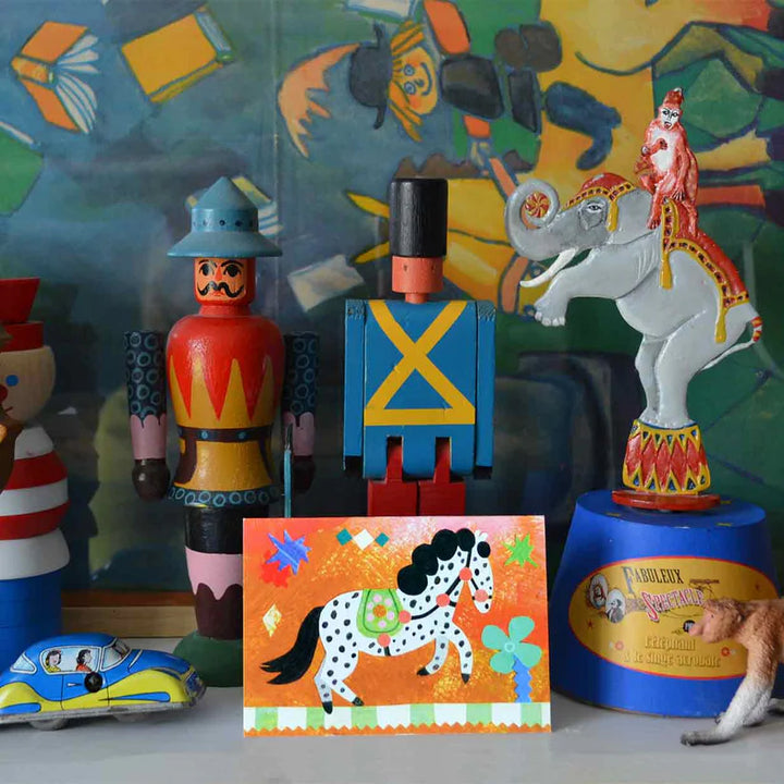 Circus Pony Mini Card - Domestic Science Home