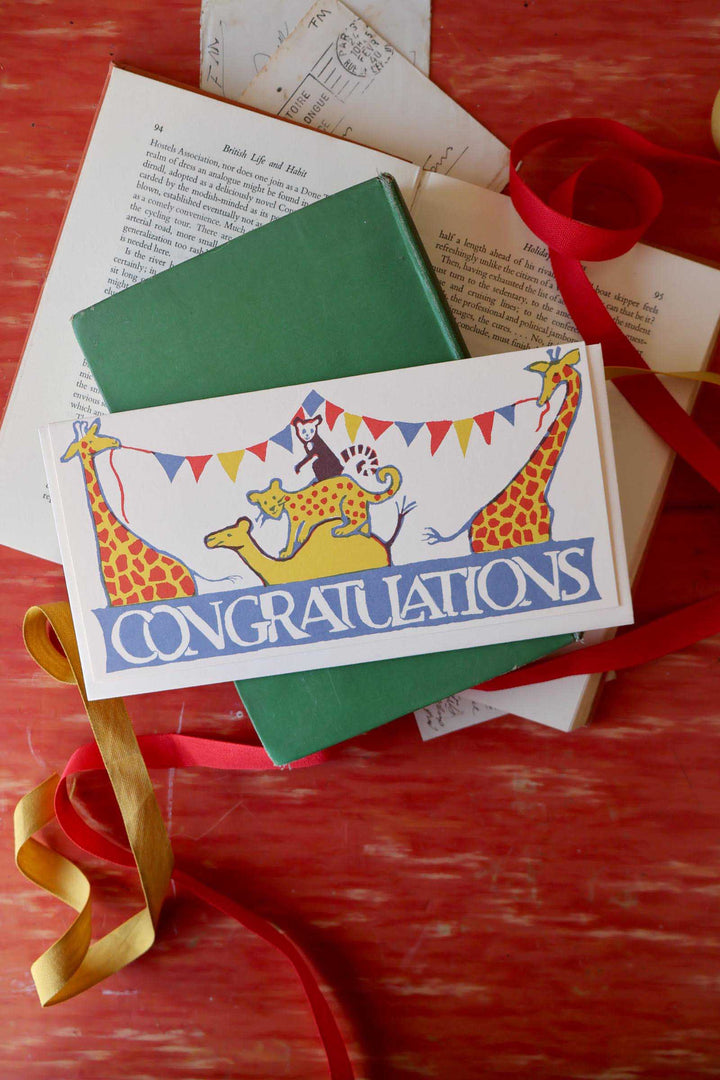 Circus Congratulations Card