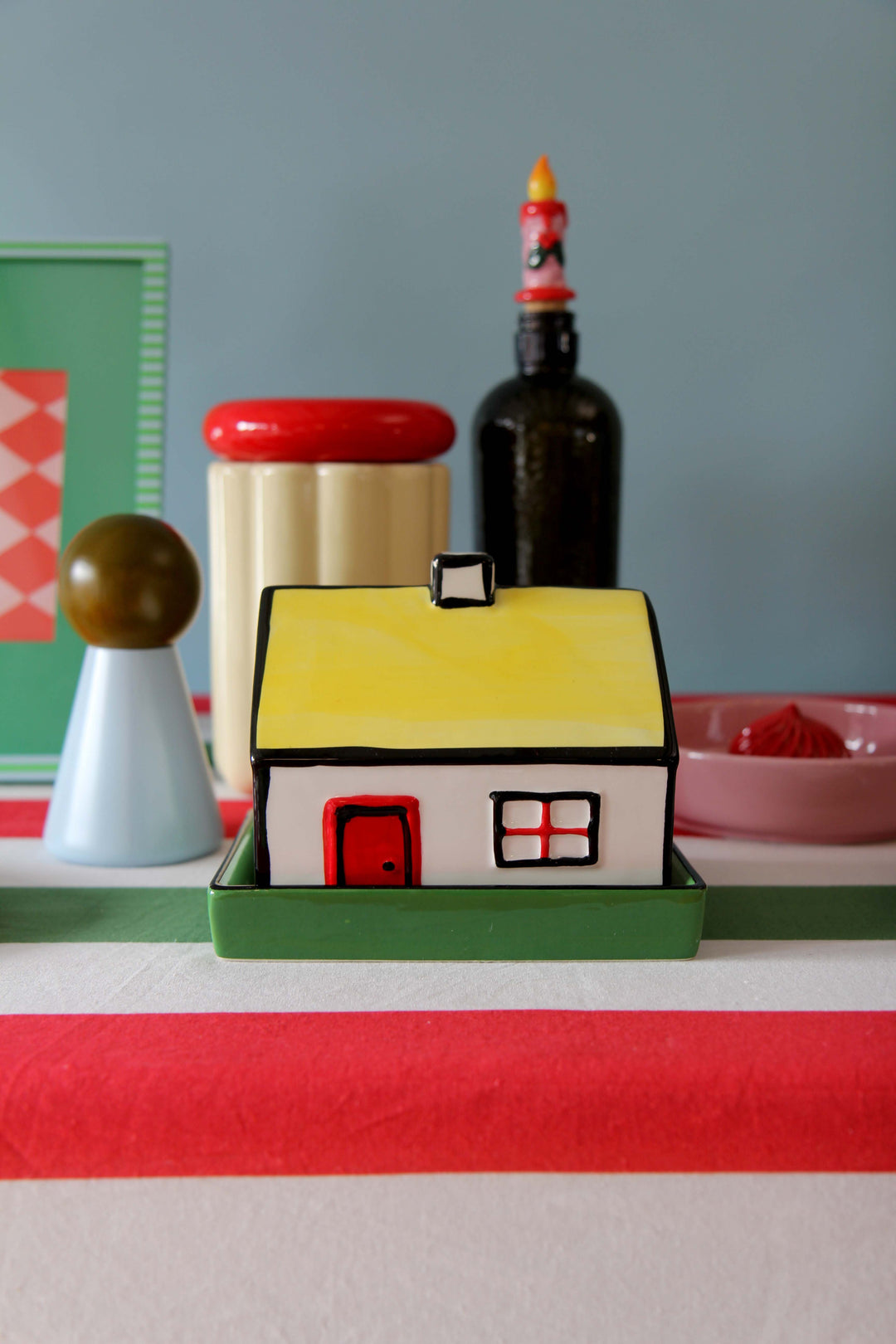Cottage Butter Dish Hal Haines
