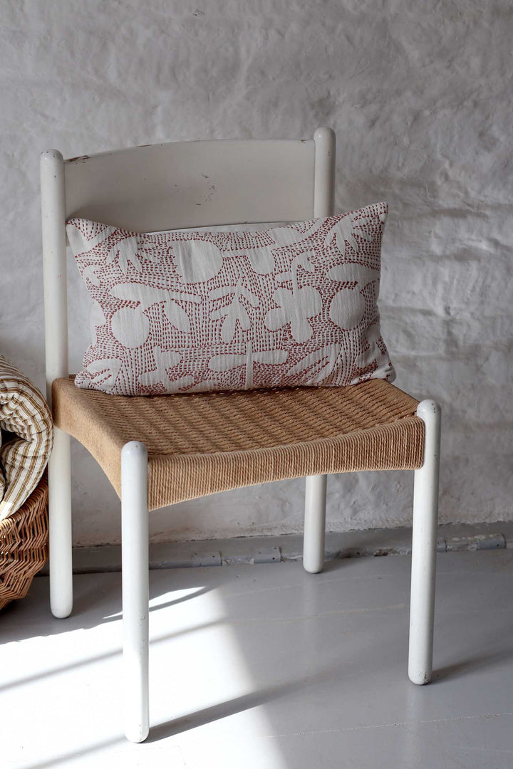 Cushion Cover / Off-White Brown