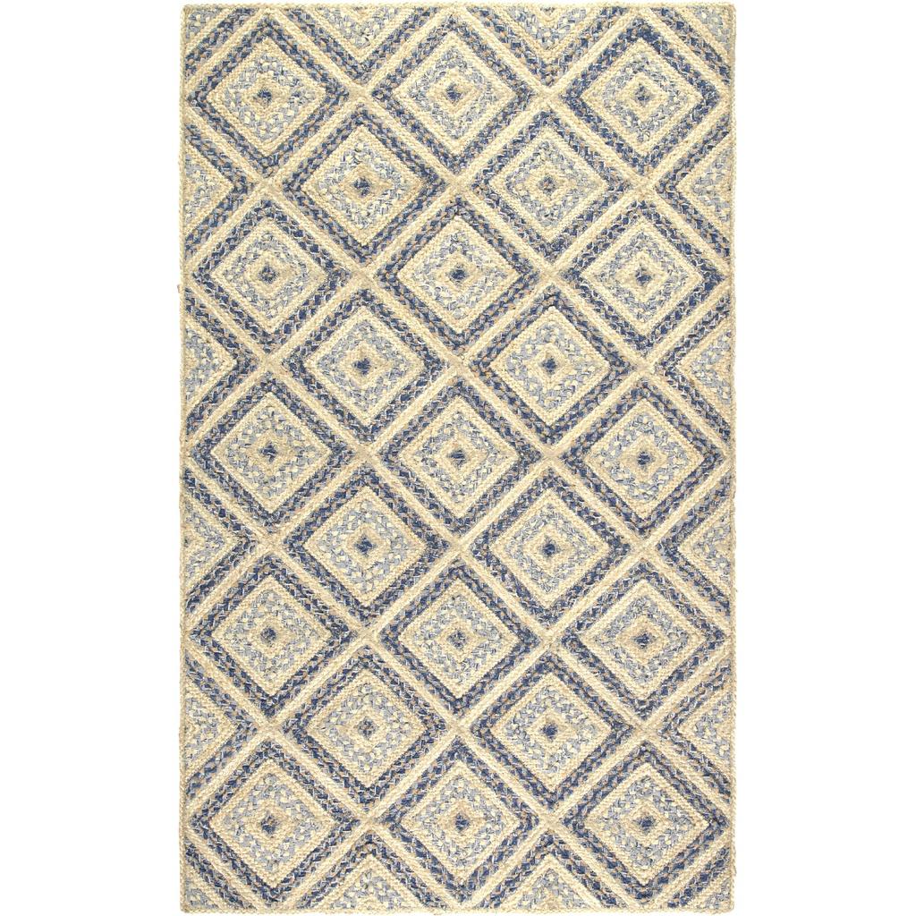 Rectangular Rug -  Denim Mosaic 92cm x 152cm