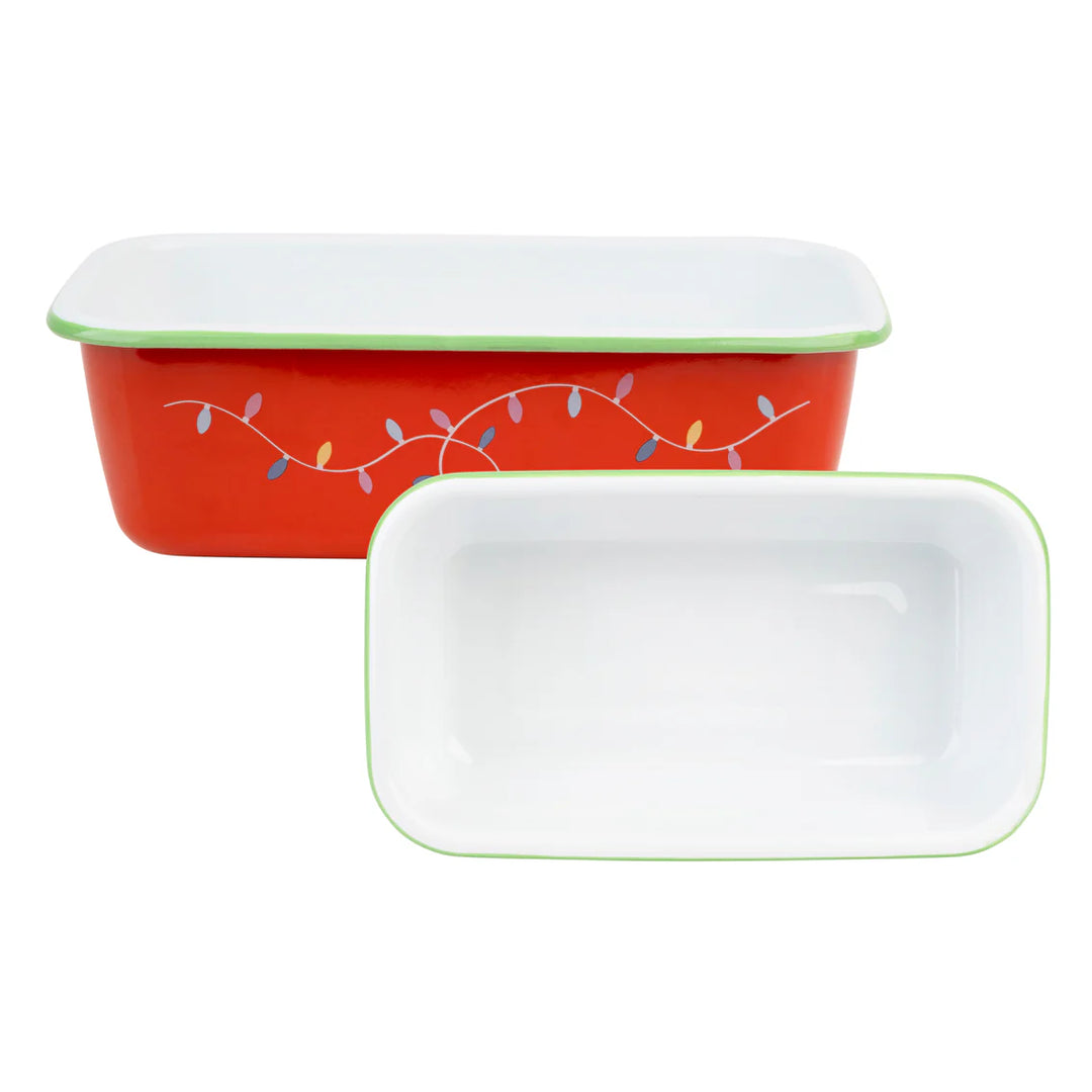 Seasonal Enamel Loaf Tin / 23cm
