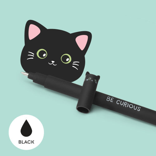 Erasable Pen Cat / Black