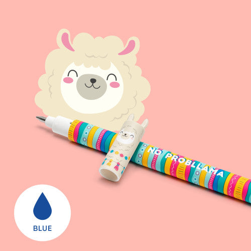 Erasable Pen Llama / Blue