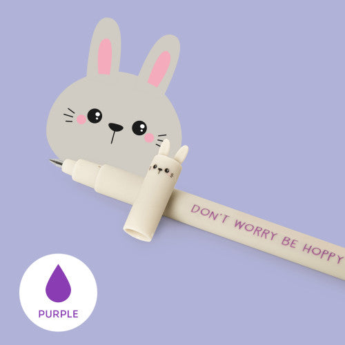 Erasable Pen Bunny / Purple