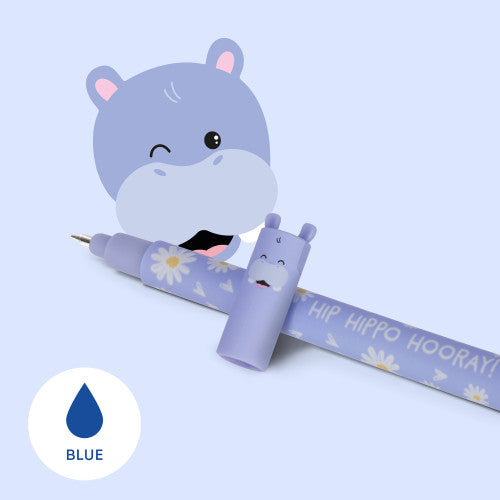 Erasable Gel Pen Hippo