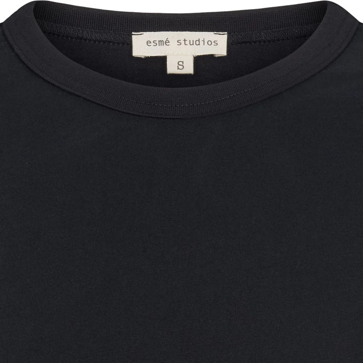 ESSigne 2/4 Boxy T GOTs / Black