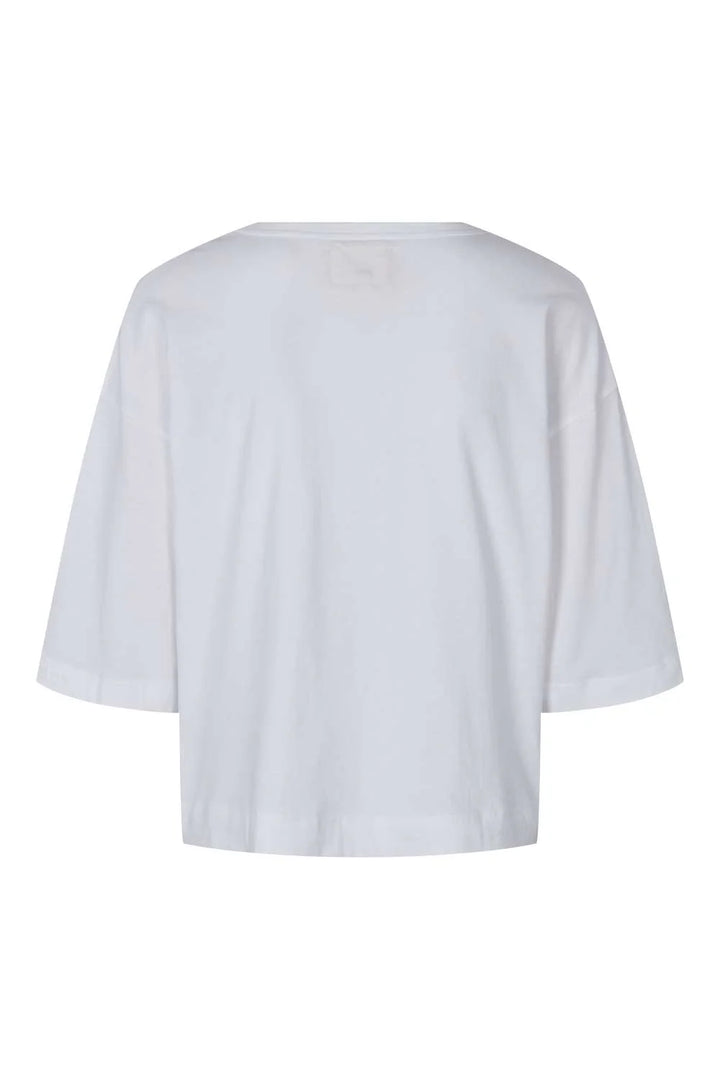 ESSigne 2/4 Boxy T GOTs / White