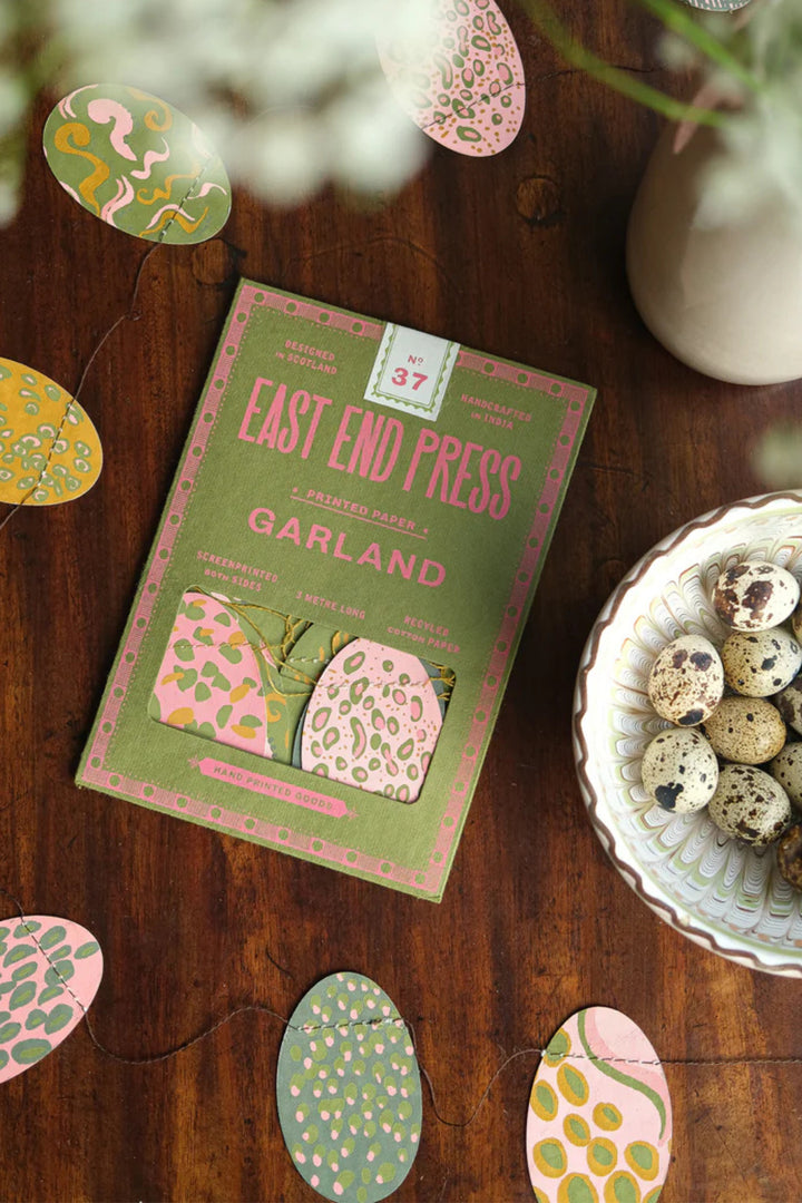 Garlands / Pink Eggs - Domestic Science Home
