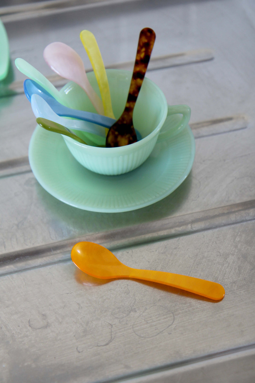 Egg Spoon / Orange