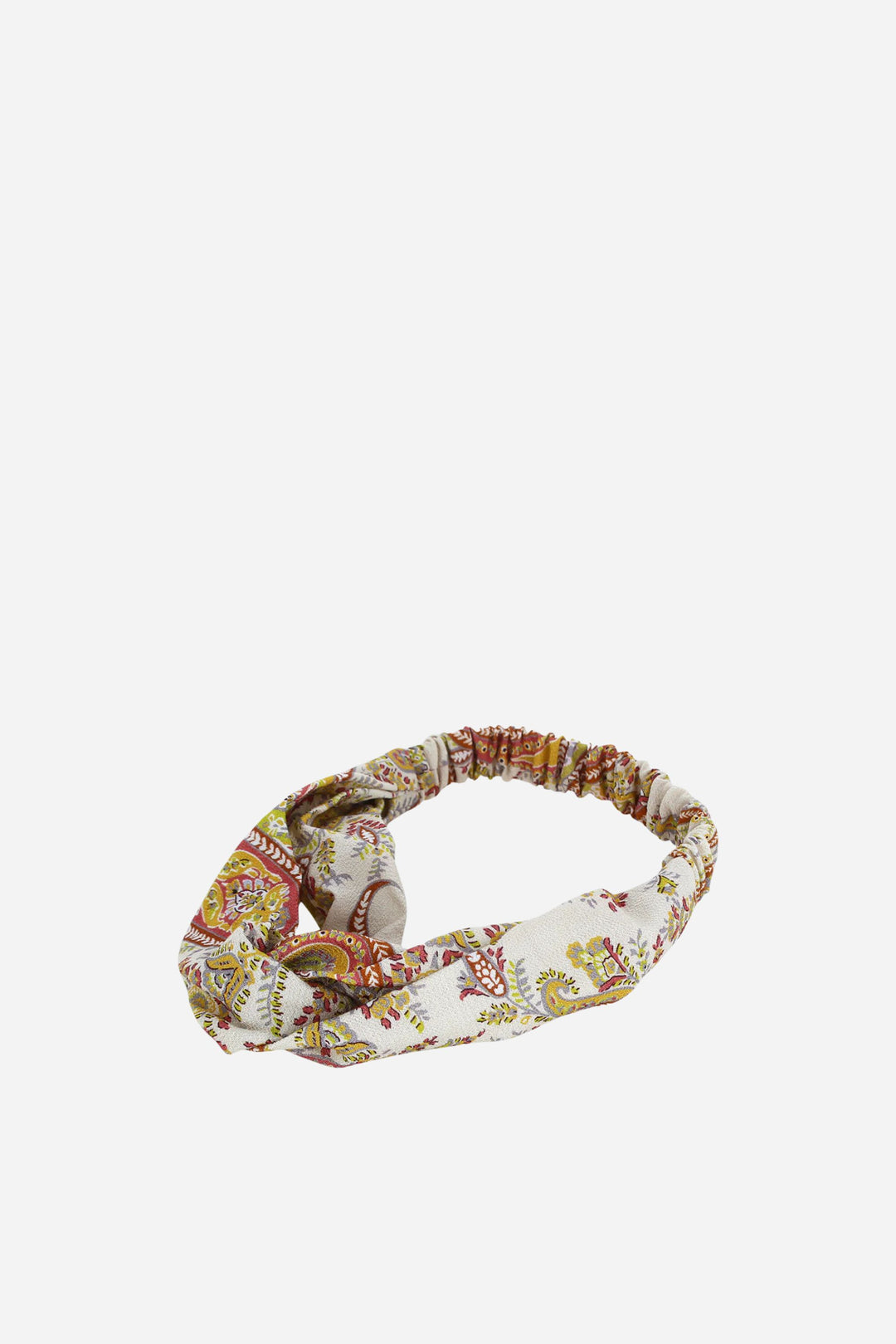 floral headband on white backround