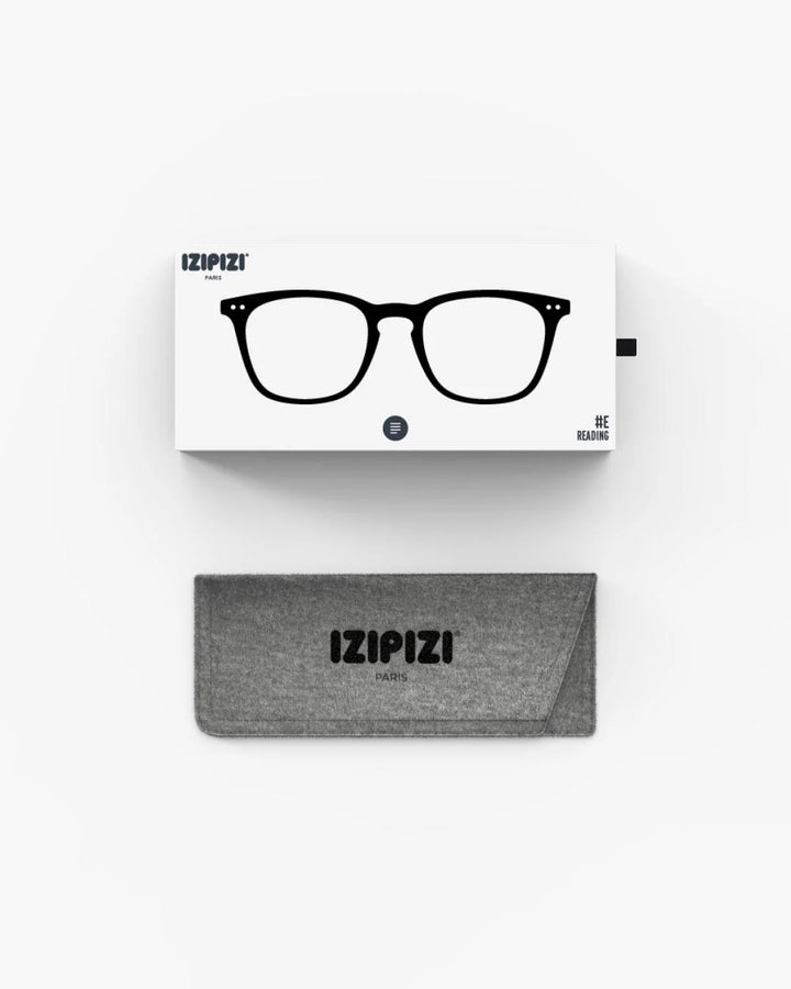 Izipizi Reading Glasses Black Shape #E