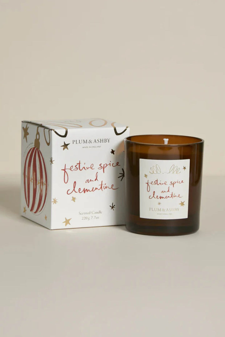 Festive Spice & Clementine Candle