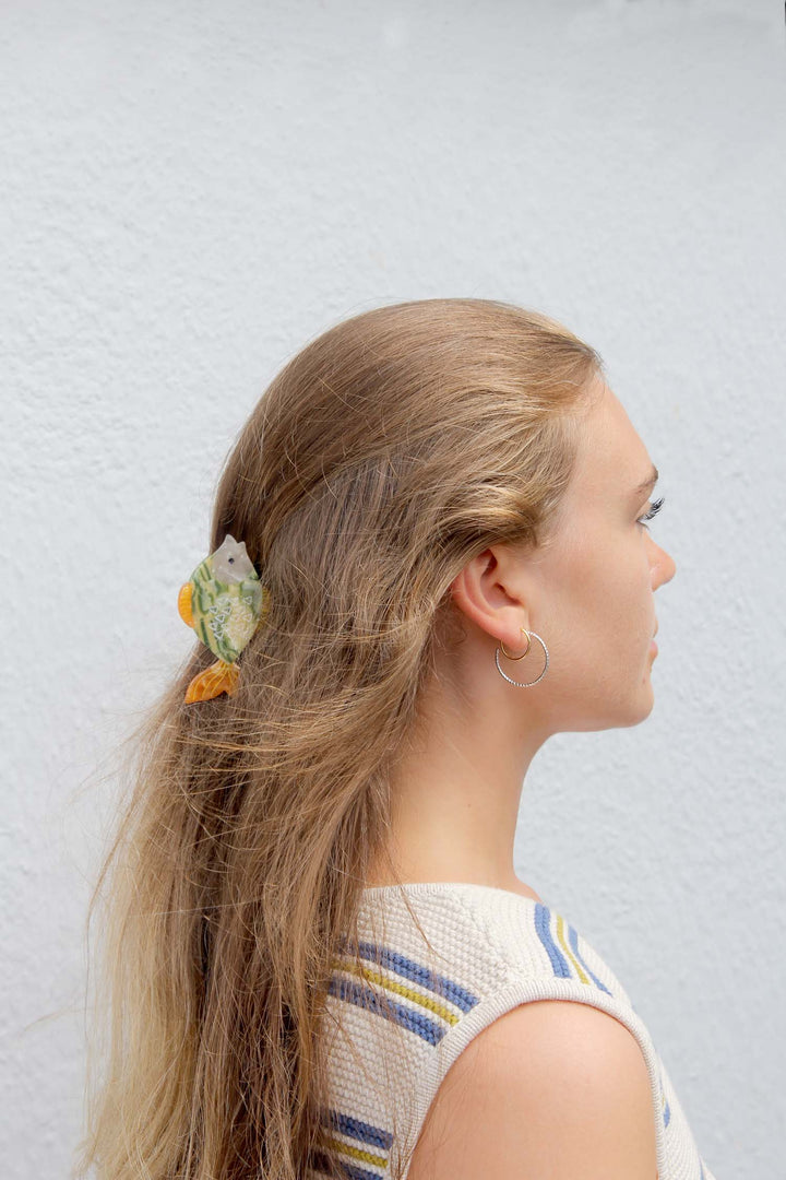 Fish Hair Claw Orange