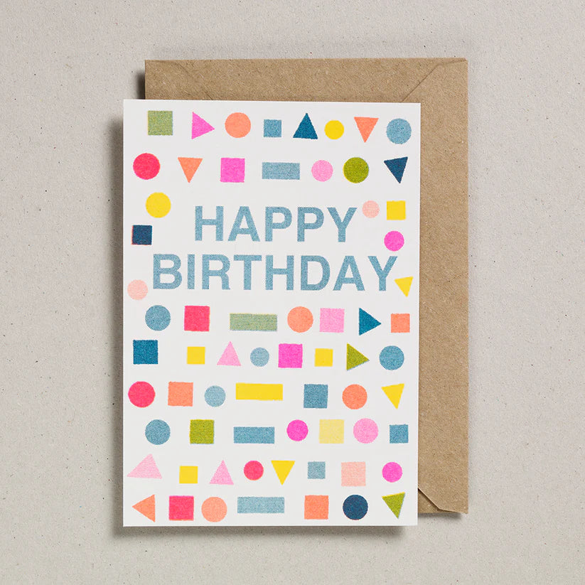 Riso Shapes Happy Birthday Mix
