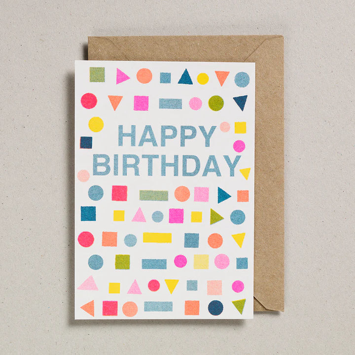 Riso Shapes Happy Birthday Mix