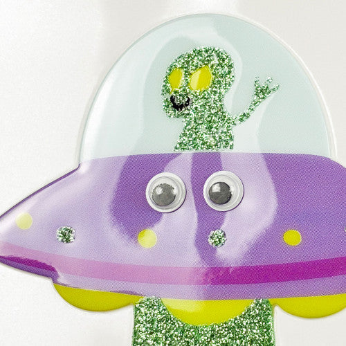 Greeting Life Toy UFO Sticker