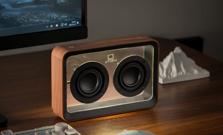 Mage See-through Bluetooth Speaker /Walnut
