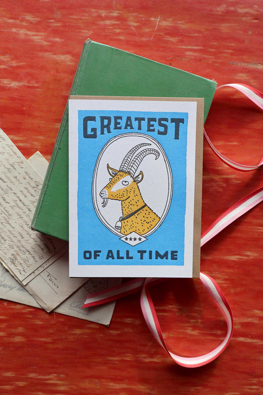 "Greatest of All Time" Goat by Charlotte Farmer