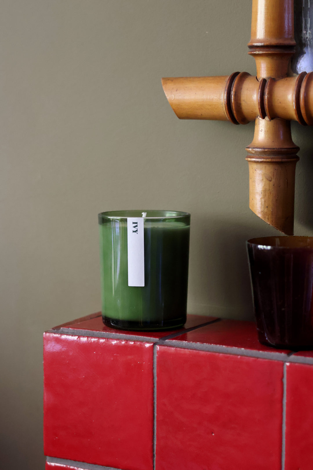 Green Botanical 20cl Candles / Ivy