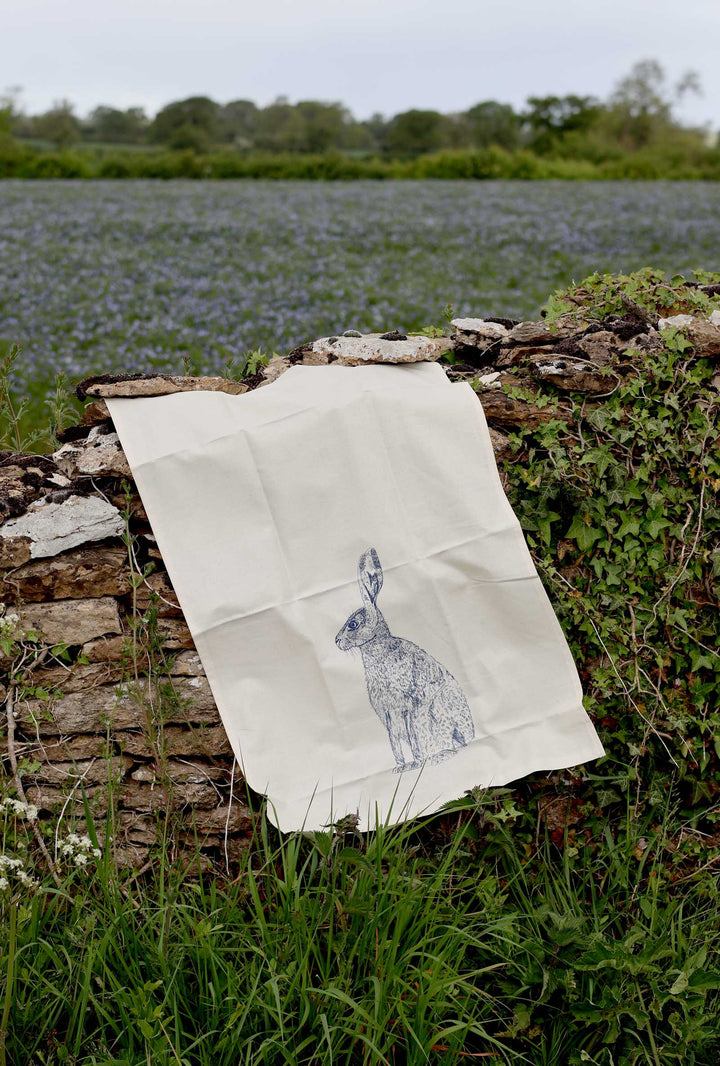 Hare Tea Towel