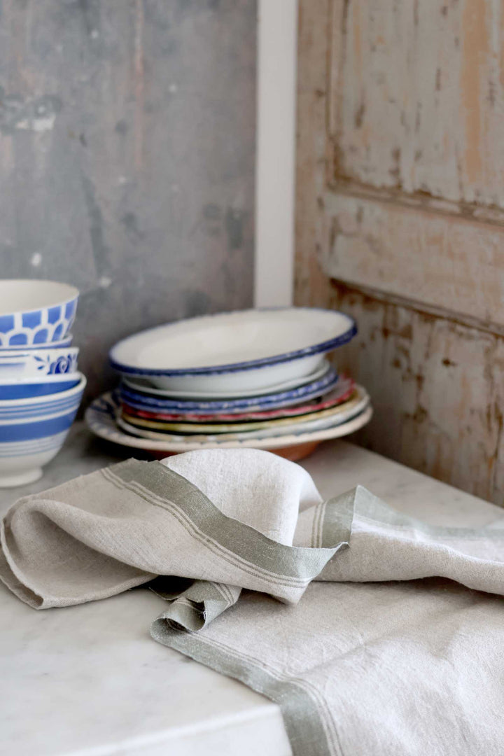 Havana T-Towel Linen Blend / Khaki
