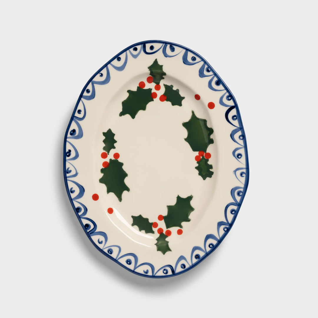 Holly Serving Platter / Large
