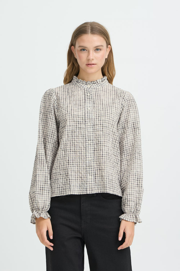 IHHESIMA / Shirt / Black Check