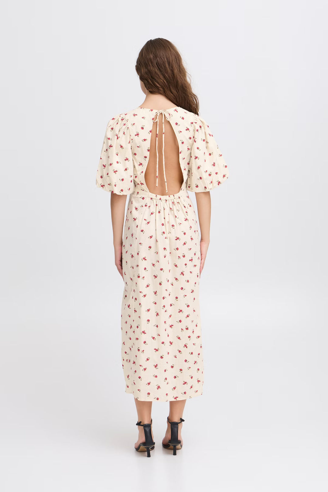Ihrosey Dress / Geranium Flower
