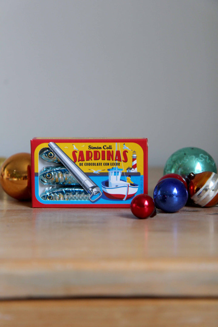 Chocolate Sardines in a Tin