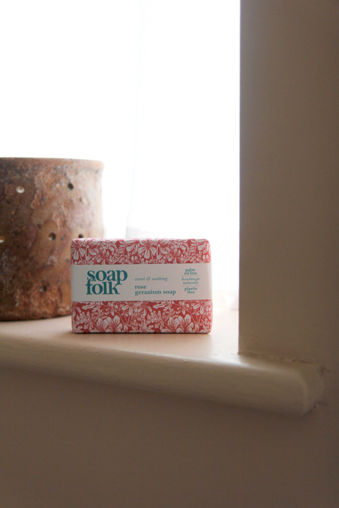 Soap Folk Rose Geranium Soap Bar