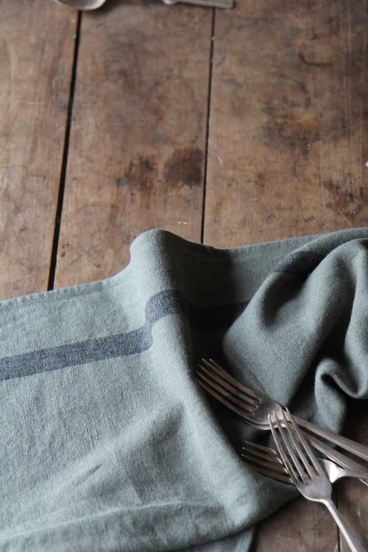 Linen T-Towel / Khaki