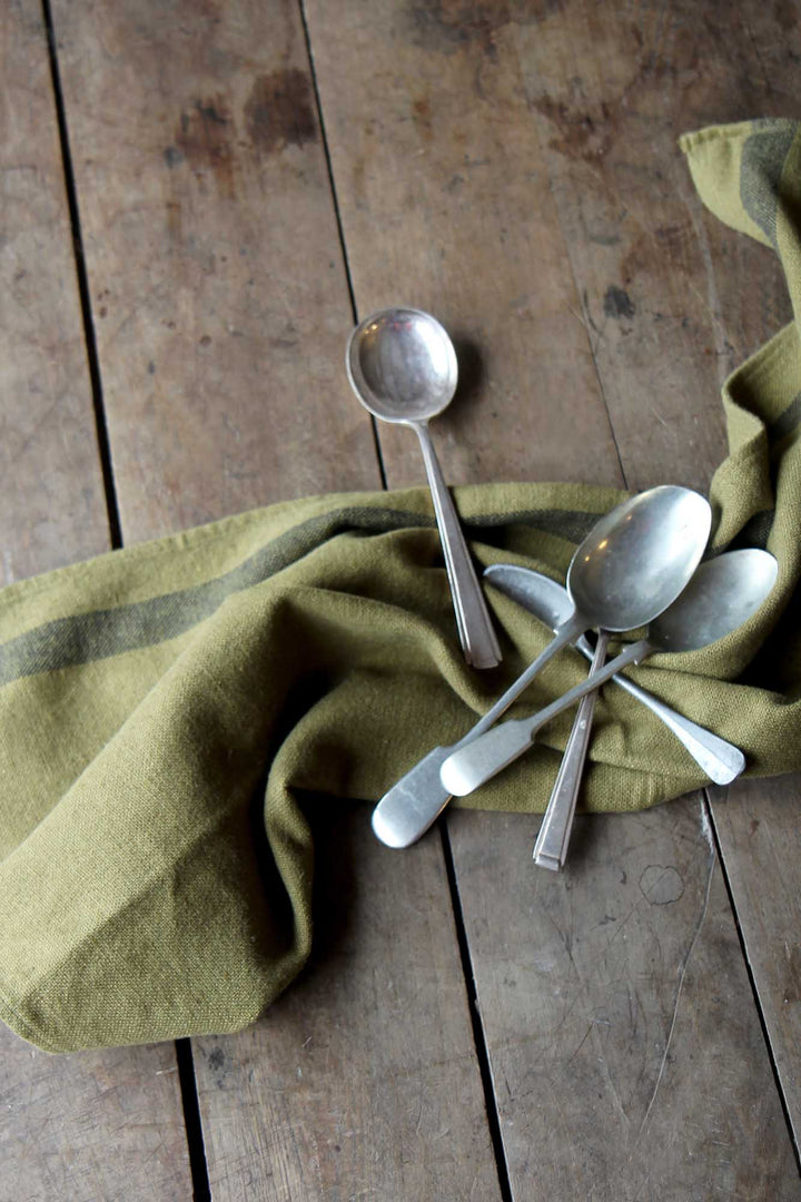 Linen T-Towel / Olive