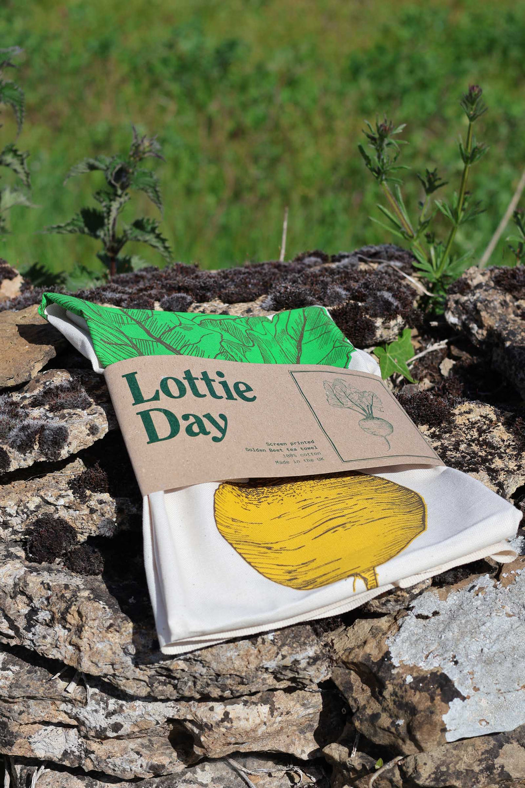Golden Beet Tea Towel