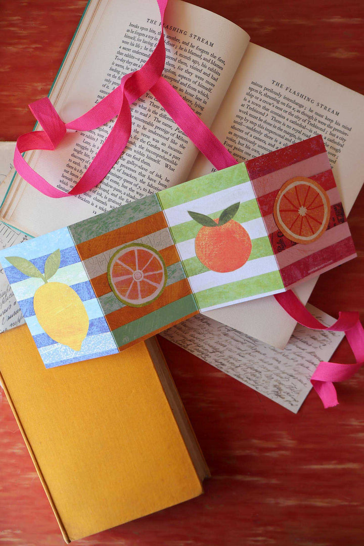 Citrus Concertina Card