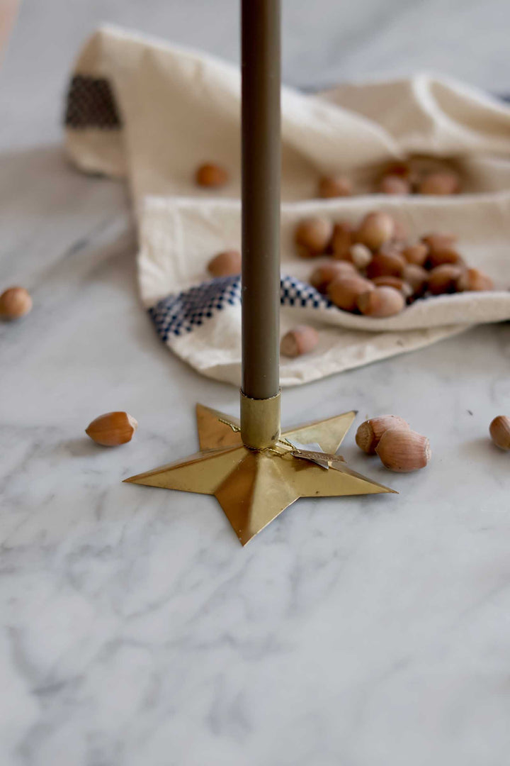 Candle Holder Taper Star-Shaped Gloria