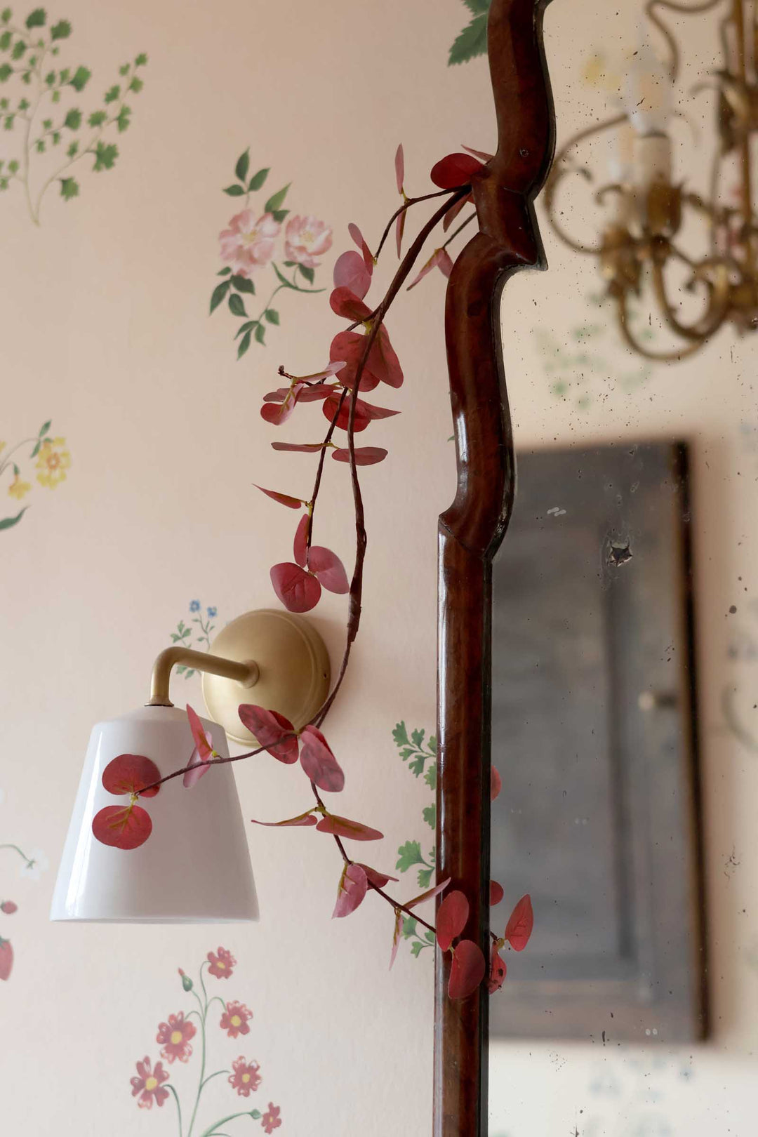 Burgundy Eucalyptus Fine Garland