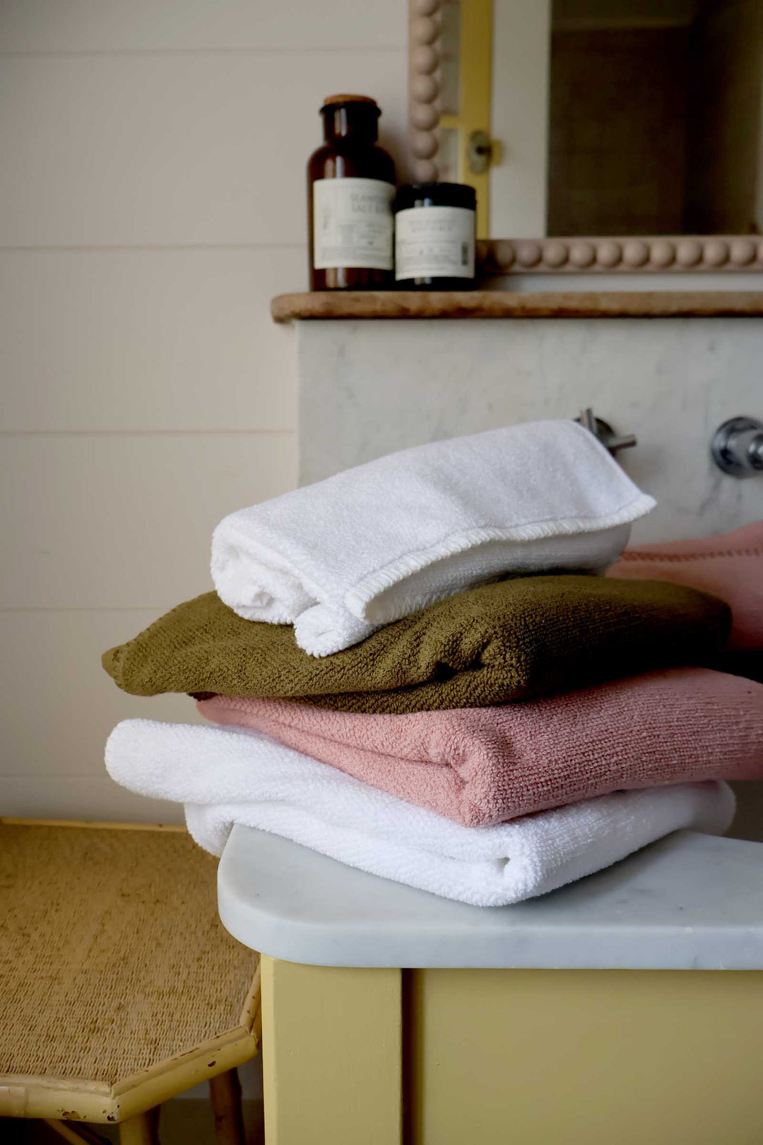 Bora Bath Towel 90x150 / Blanc