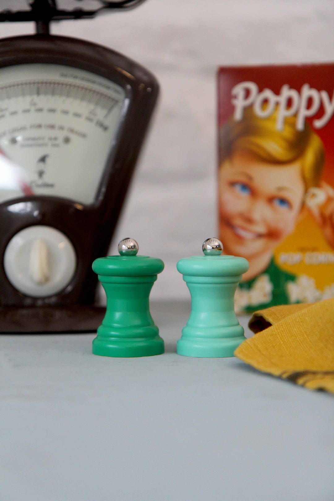 Travel Salt & Pepper Mill / Green