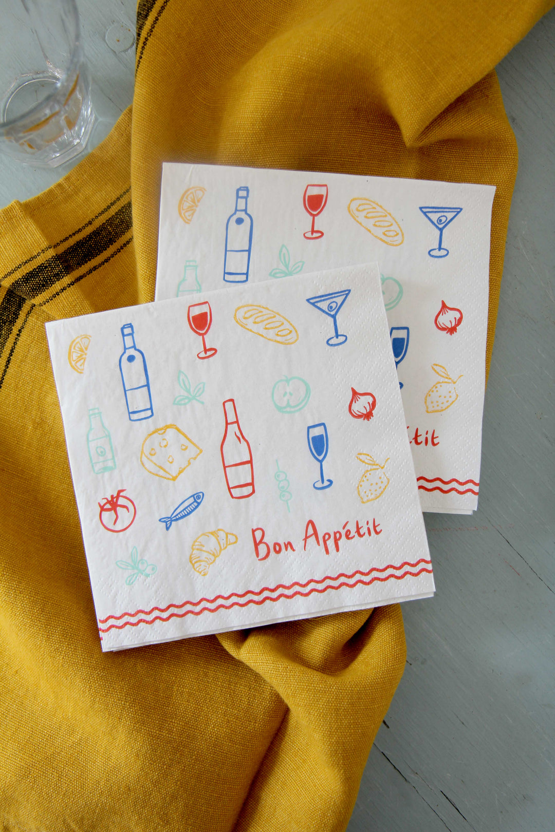 Bon Appetit Napkin / 21 pk