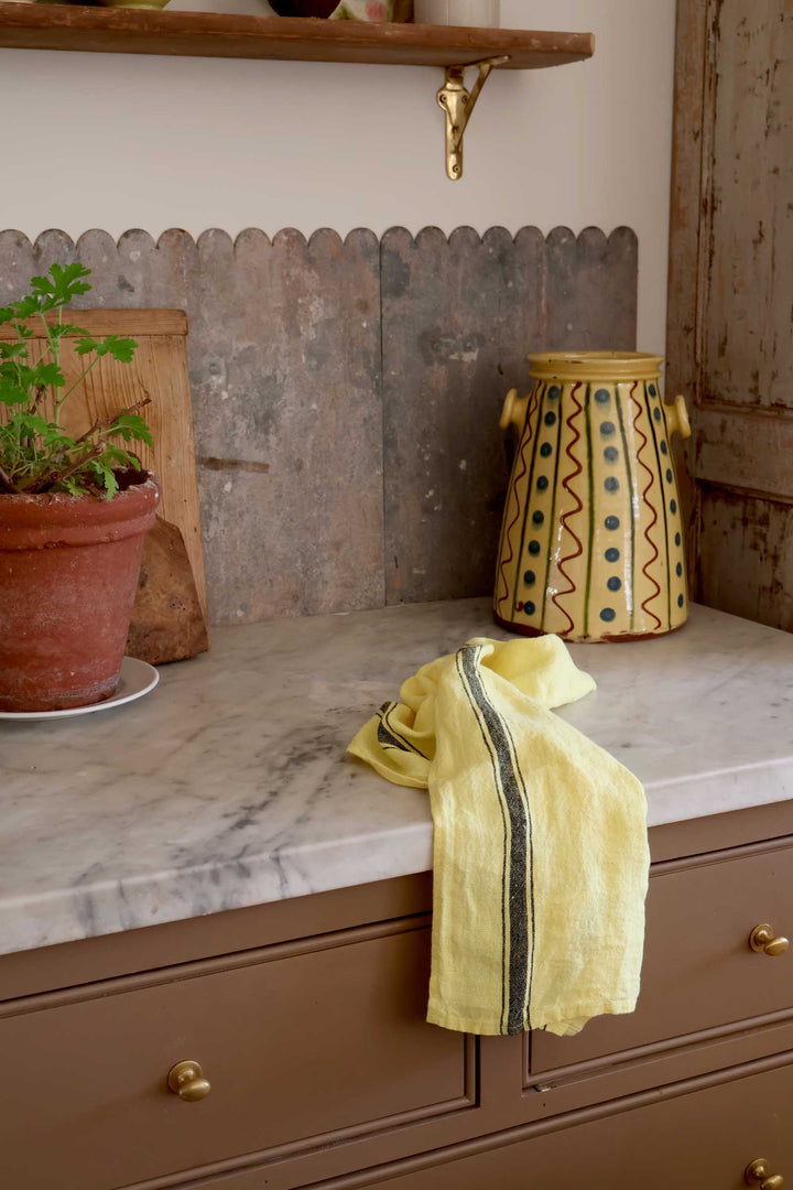 Zonza Linen T-Towel 46x70cm / Paille