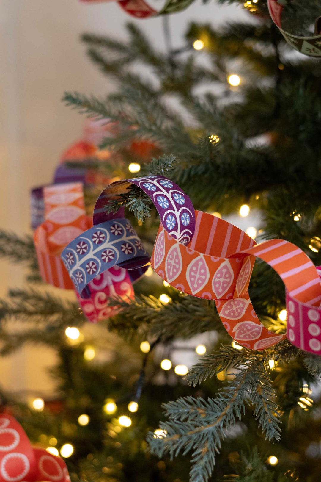 Paperchain Kit Orange/Pink