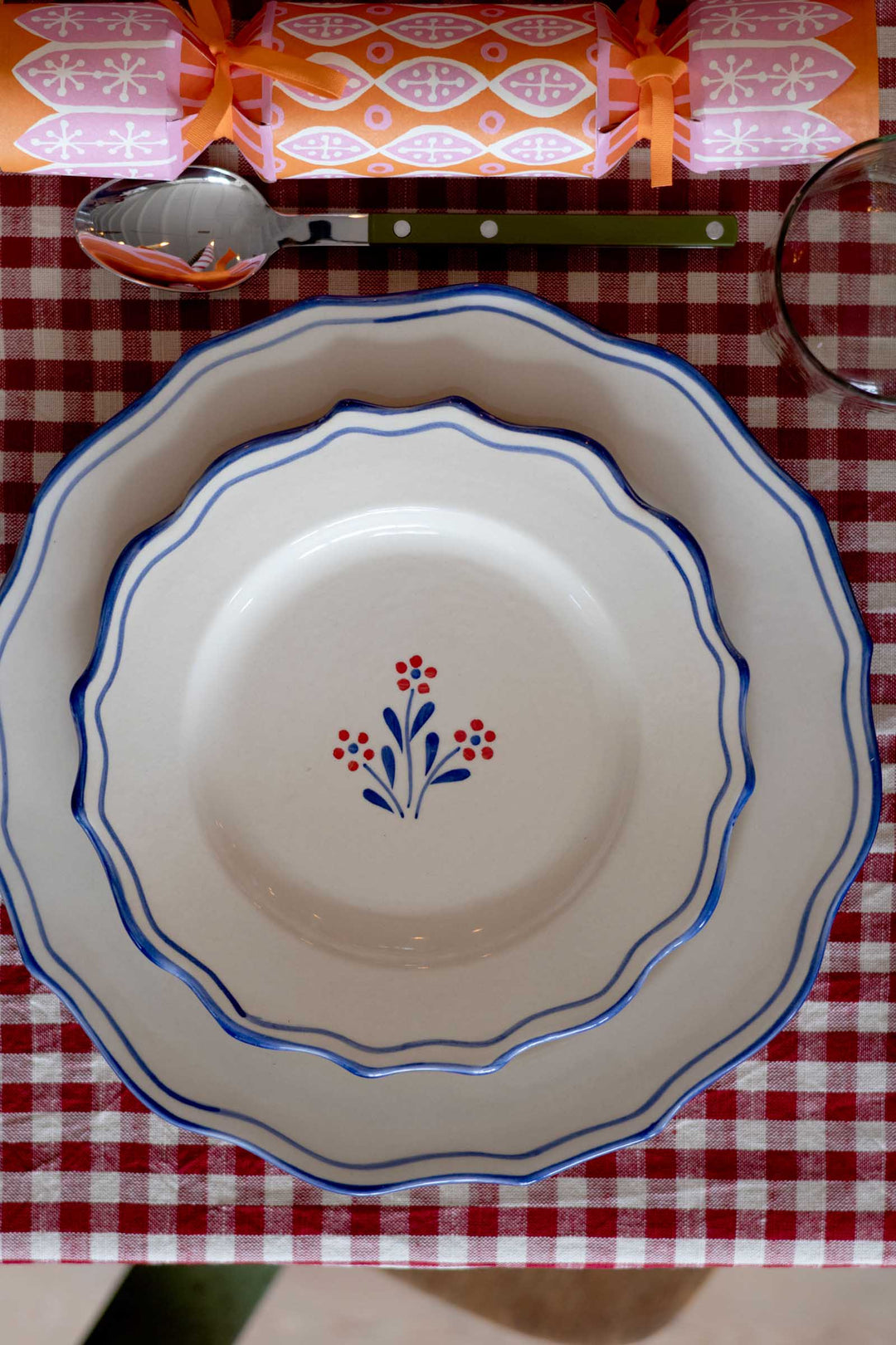 Small Plate Esther / Wildflower Blue