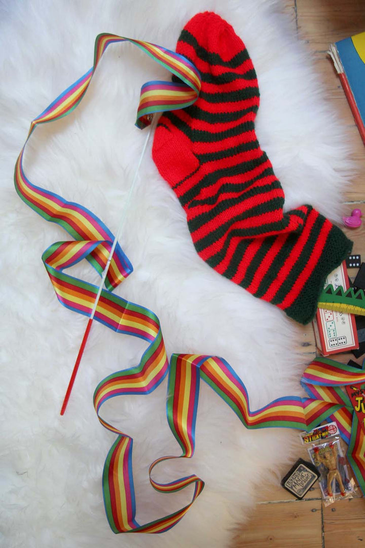 Rainbow Dancer Ribbon Wand