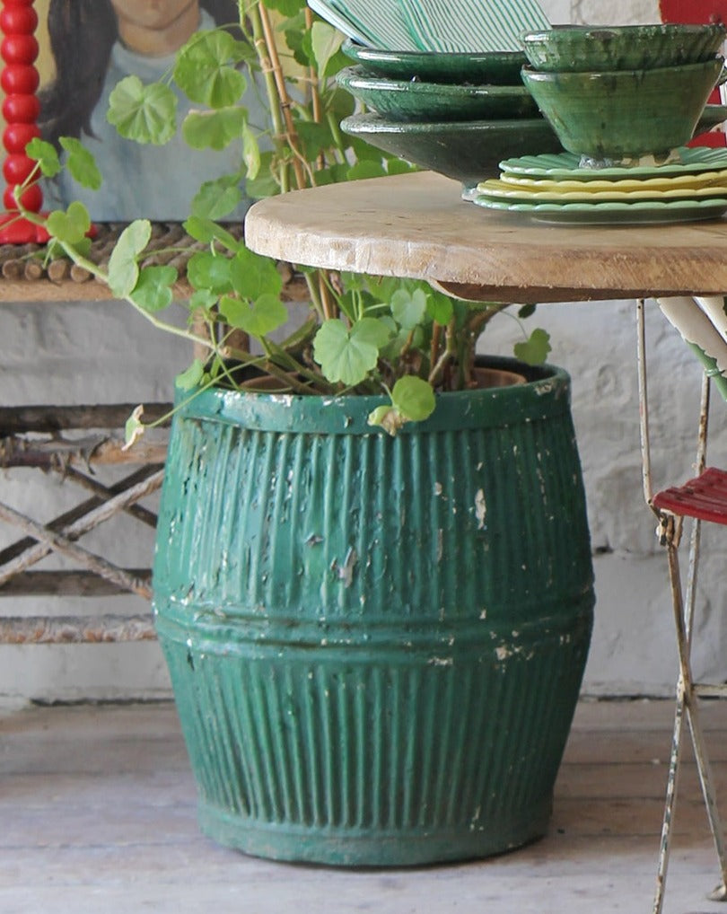 Vintage Green Dolly Tub