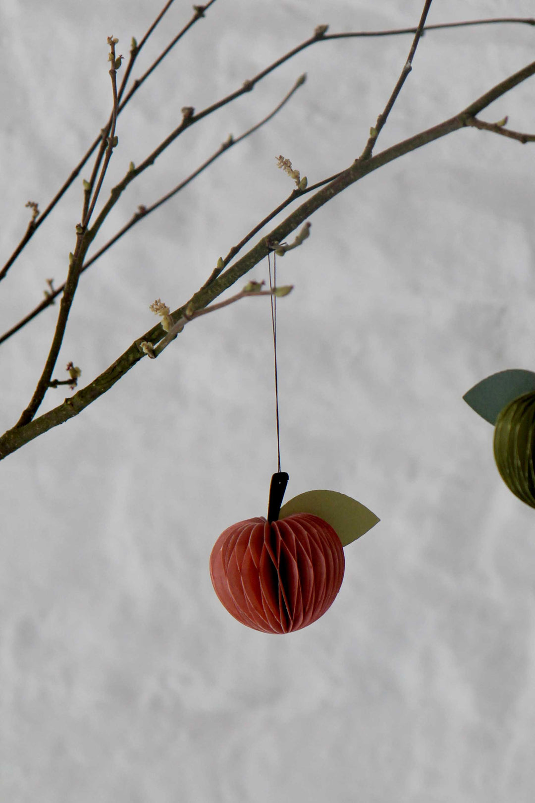 Honeycomb Apples Ivy Cerise / Set of 2