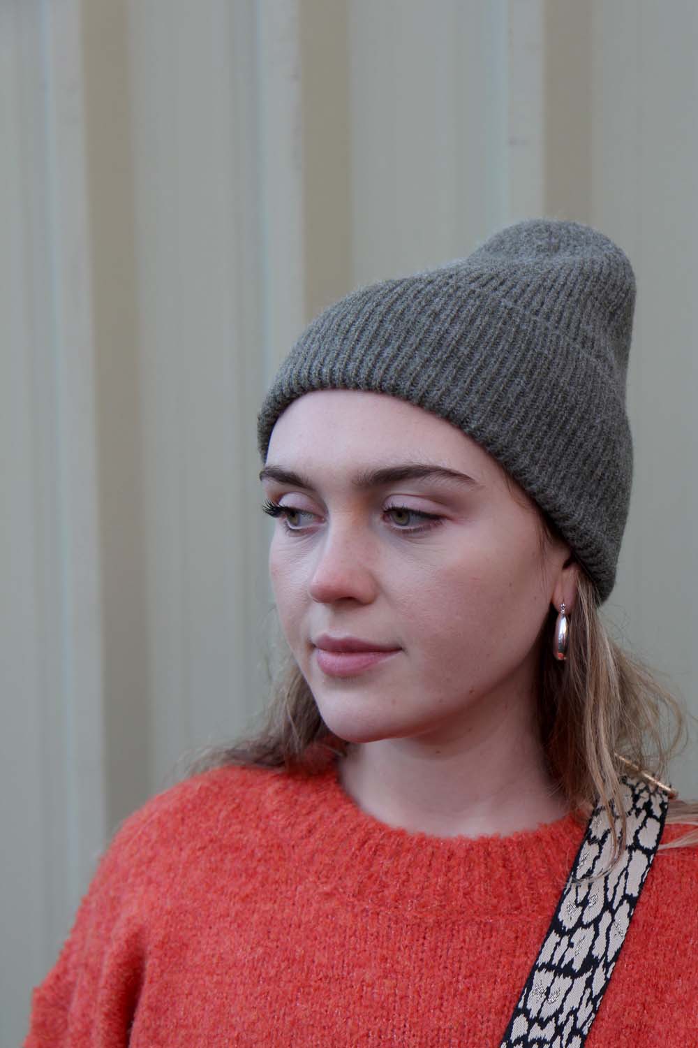 Noelle Beanie Hat / Khaki